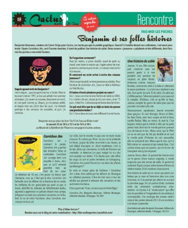 Lire la suite à propos de l’article Littérature jeunesse : Les folles histoires de Benjamin