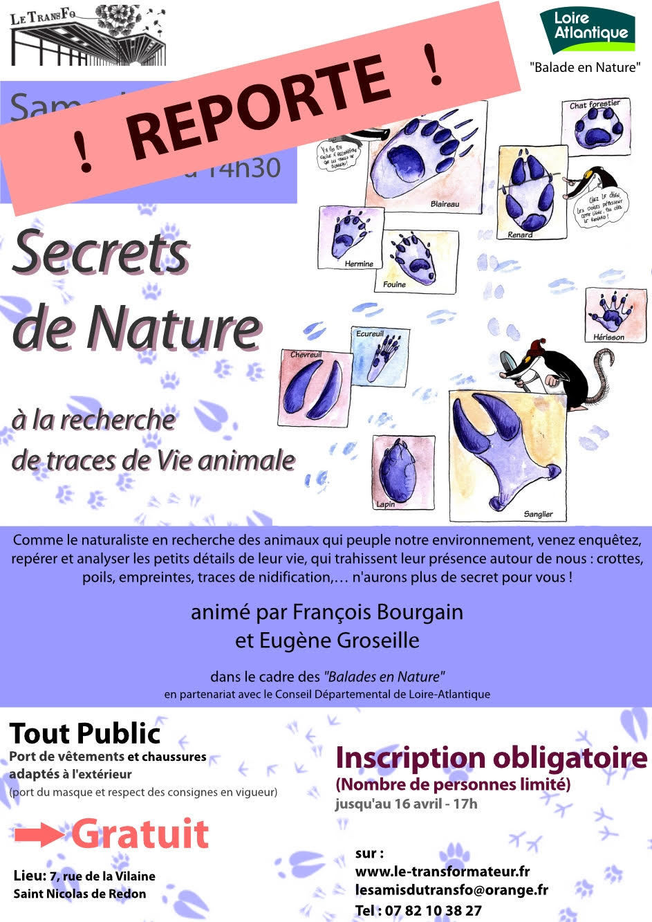 Annulé !   Secrets de nature