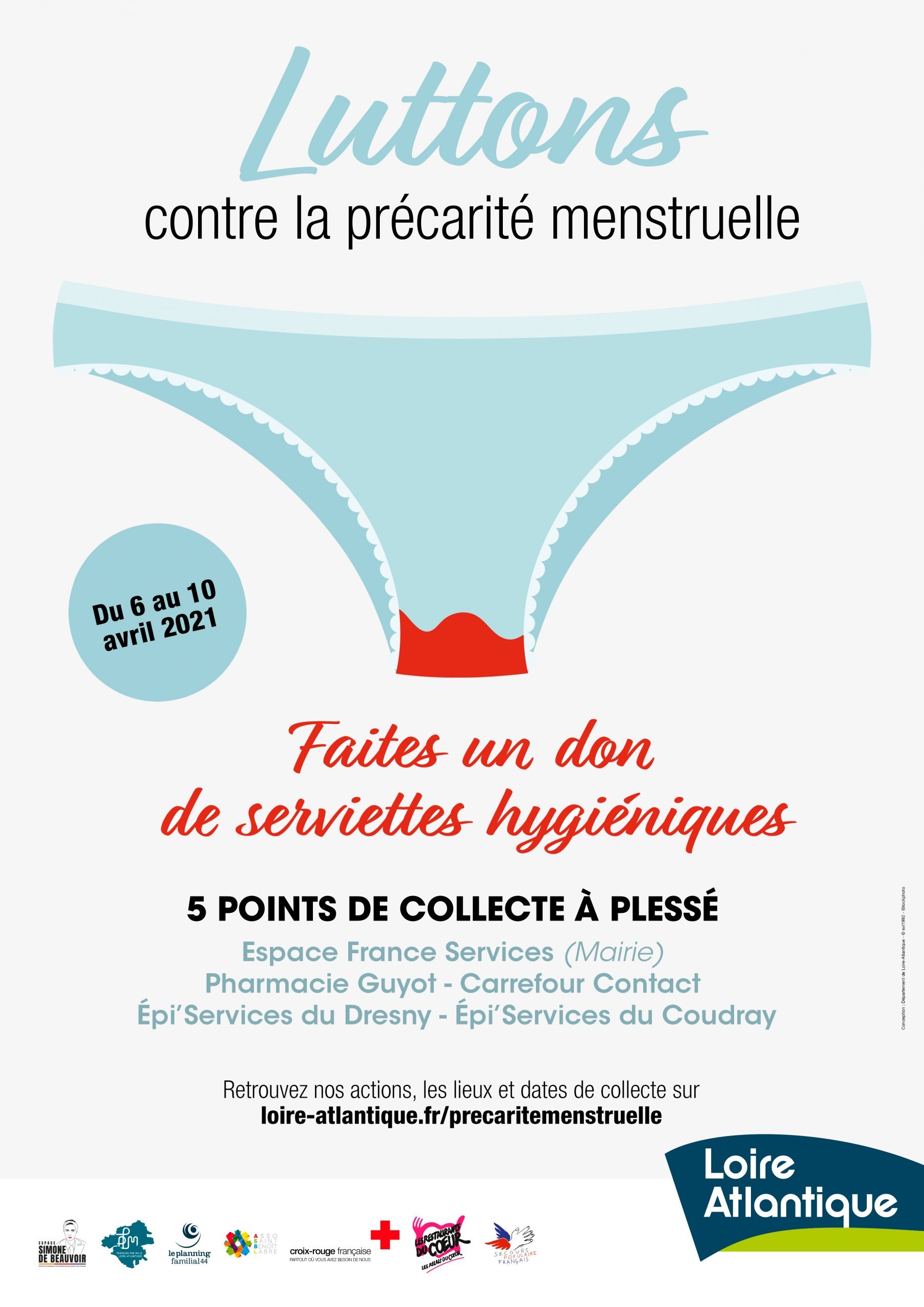 Collecte contre la précarité menstruelle