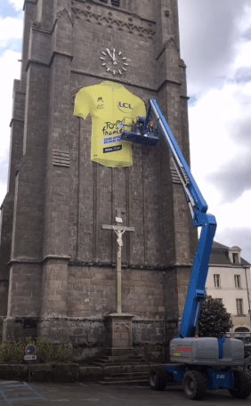 maillot jaune géant redon