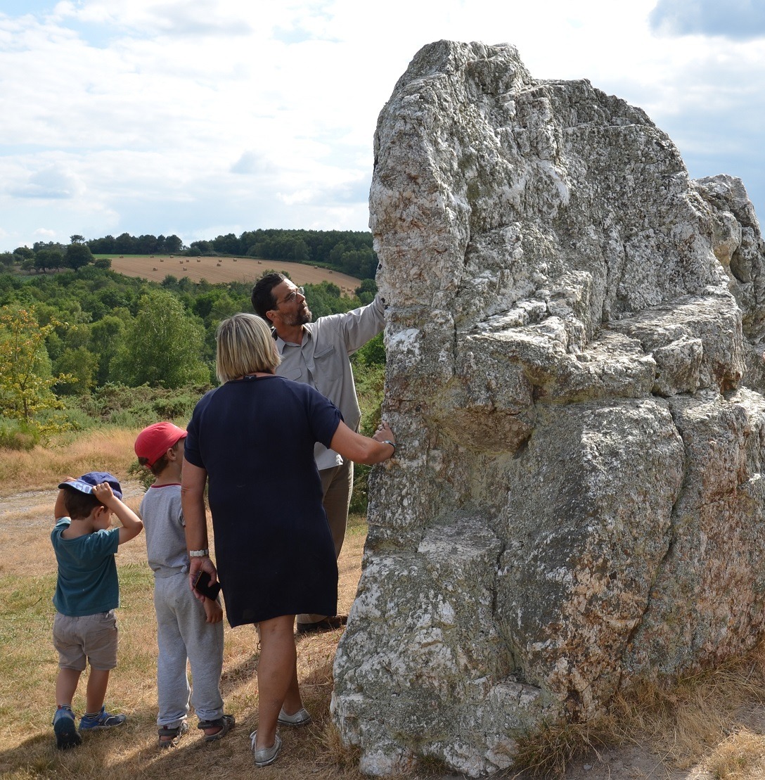 Visite guidée : initiation géologique au pied des menhirs