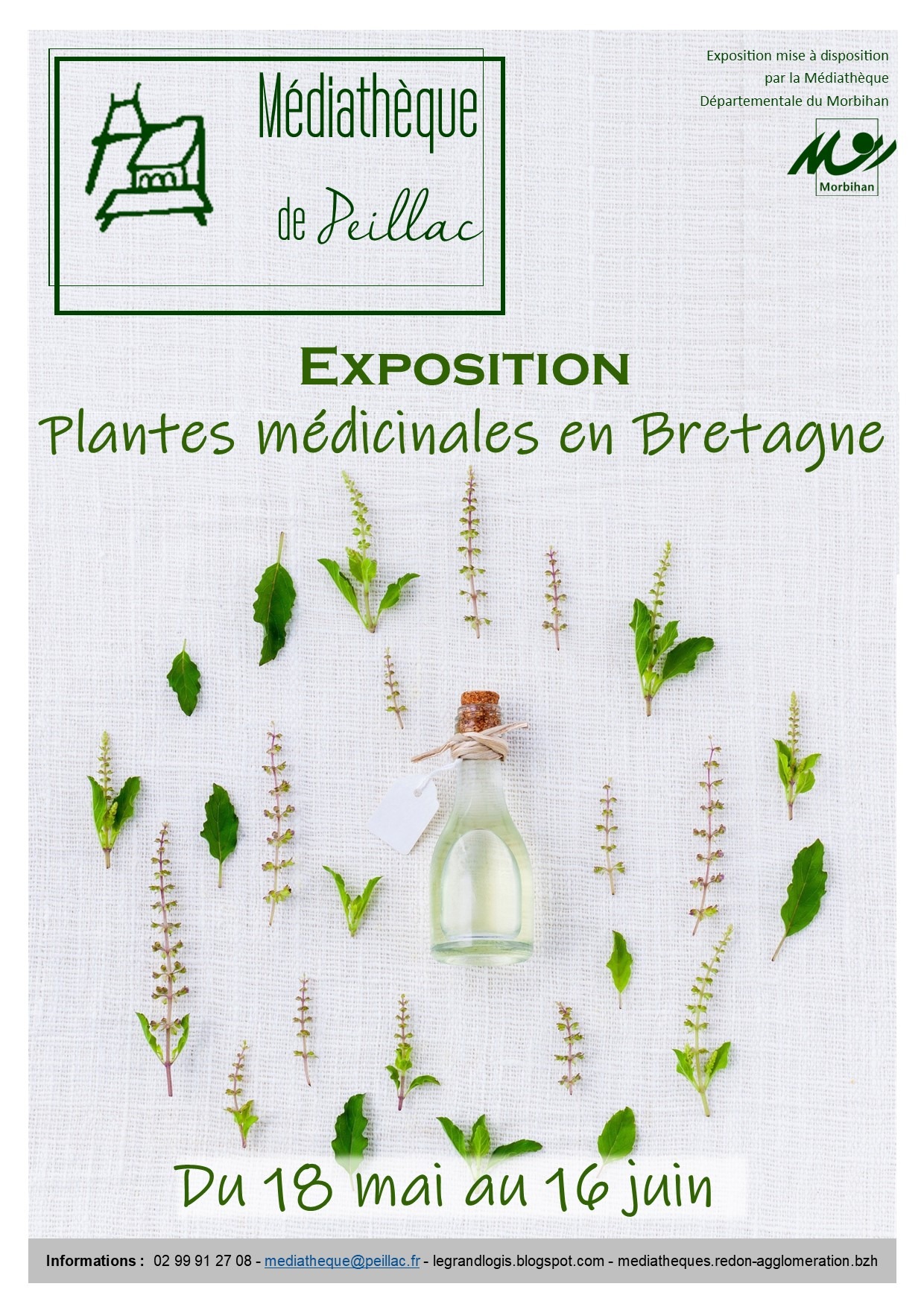 Exposition Plantes médicinales en Bretagne