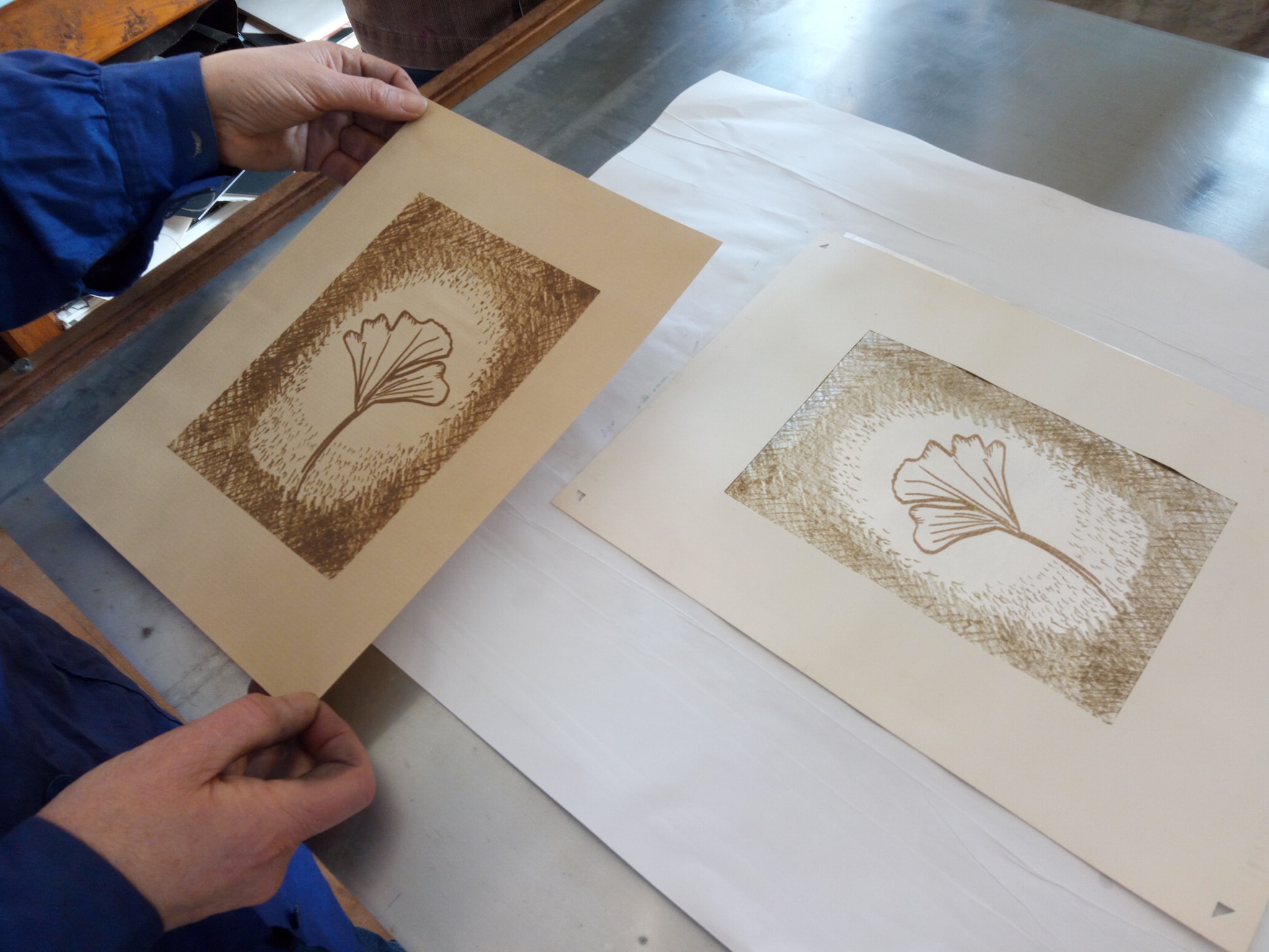 Atelier : initiation gravure