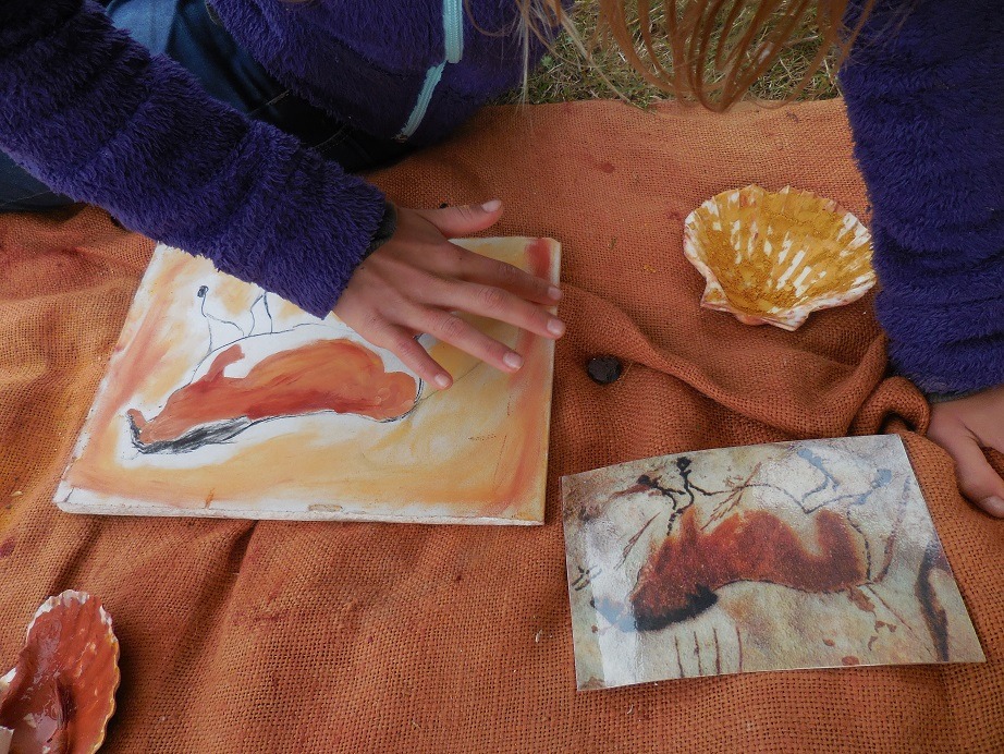 Atelier : peinture paléolithique