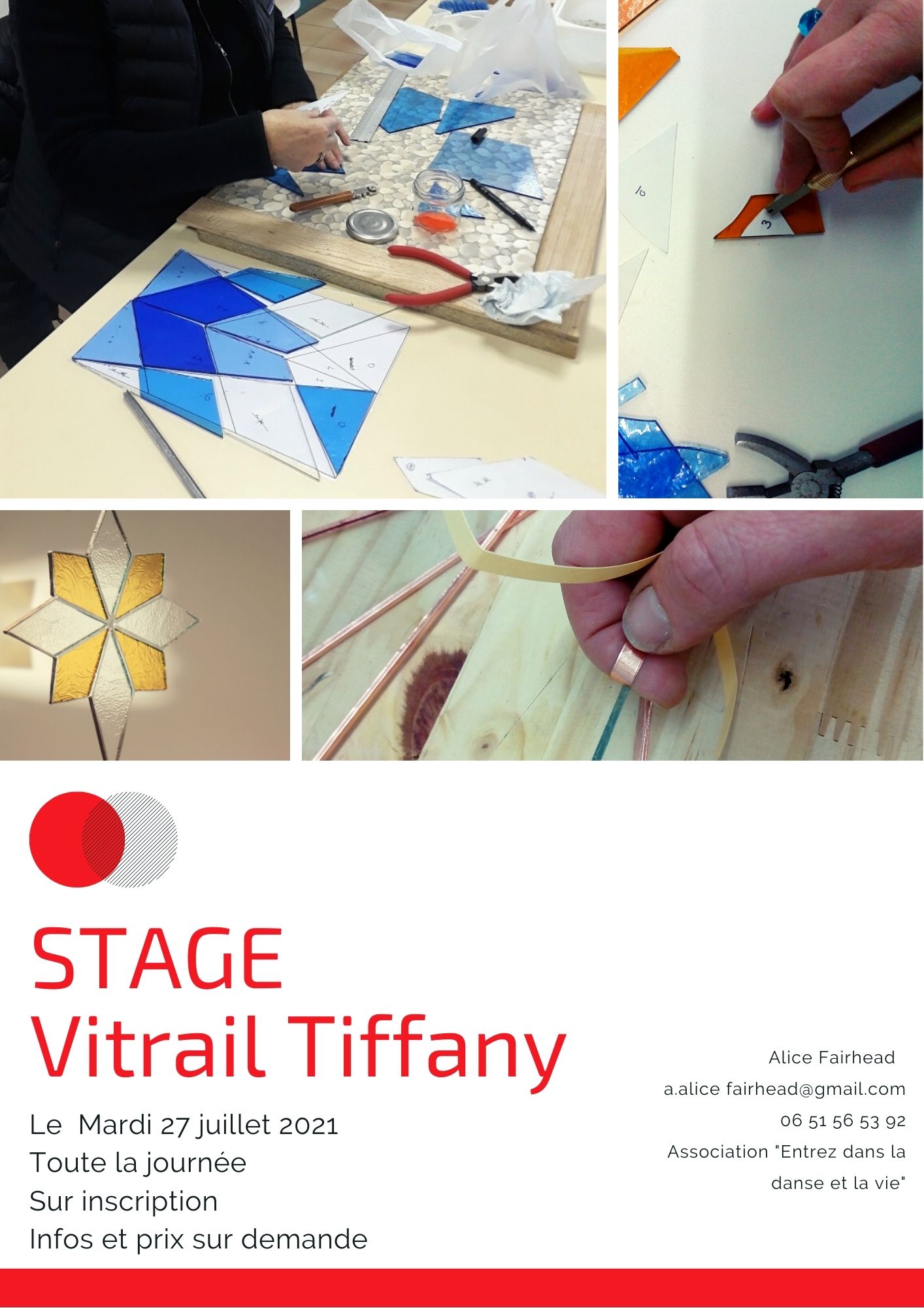 Stage VITRAIL TIFFANY
