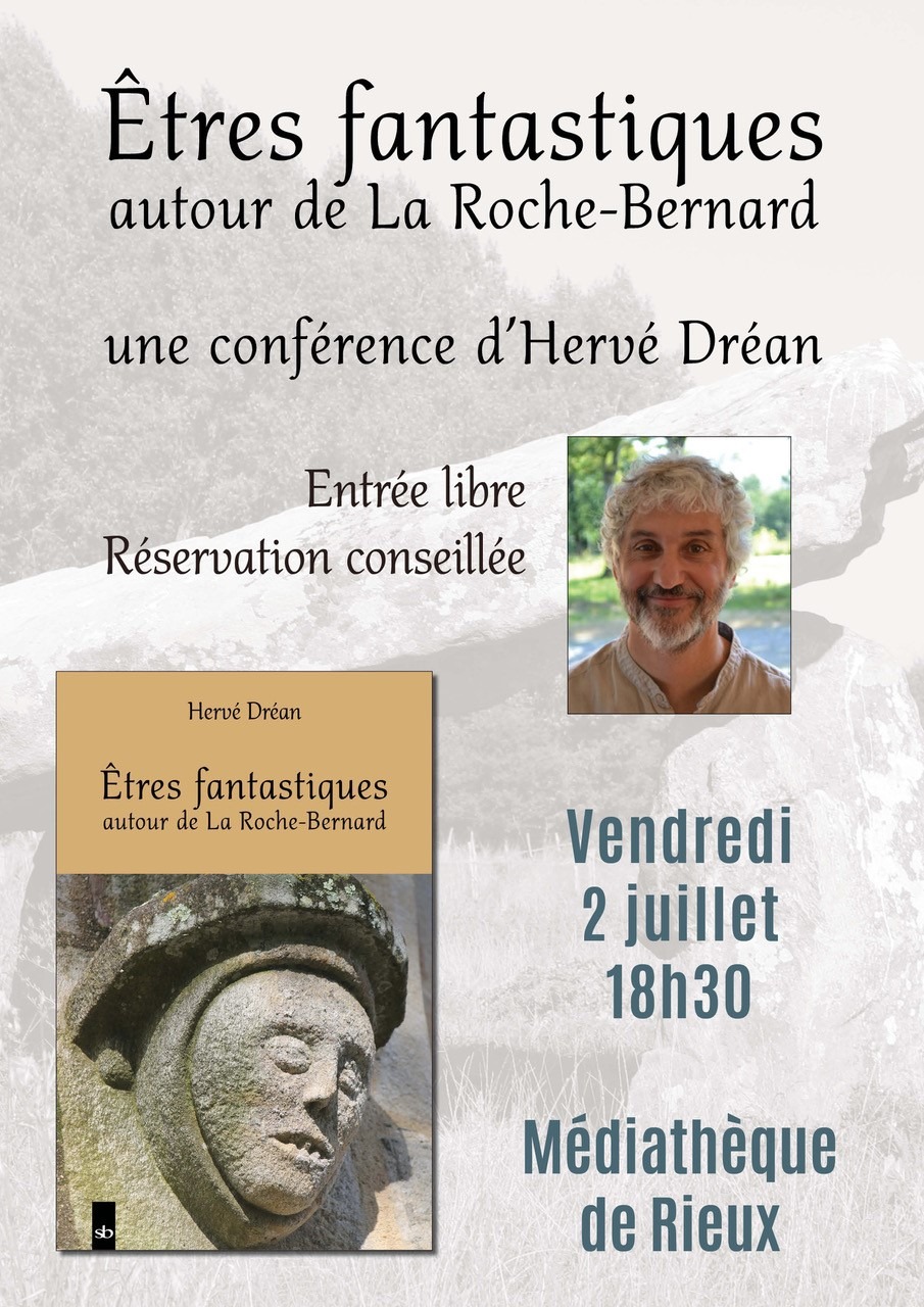 Conférence-dédicace "Etres fantastiques autour de la Roche-Bernard"