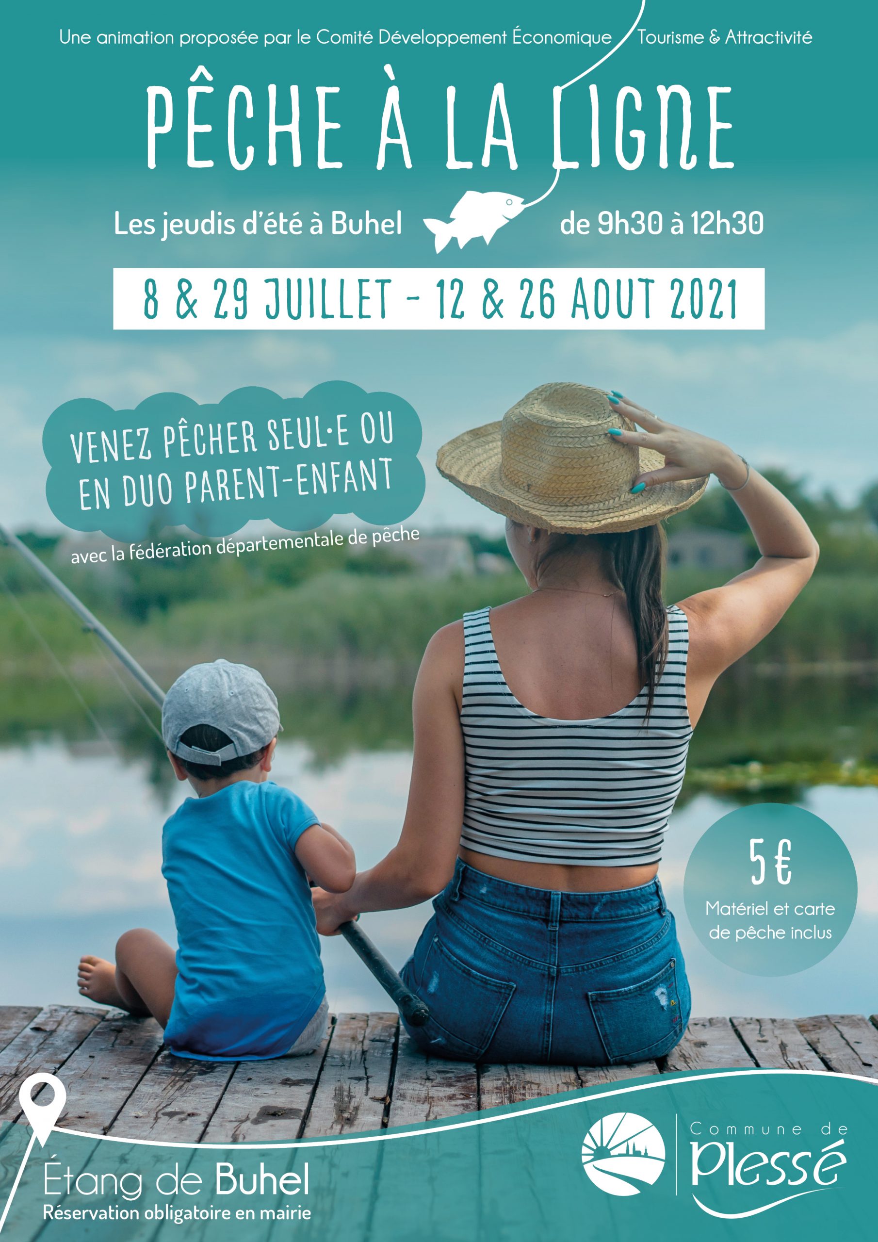 Initiation pêche à la ligne