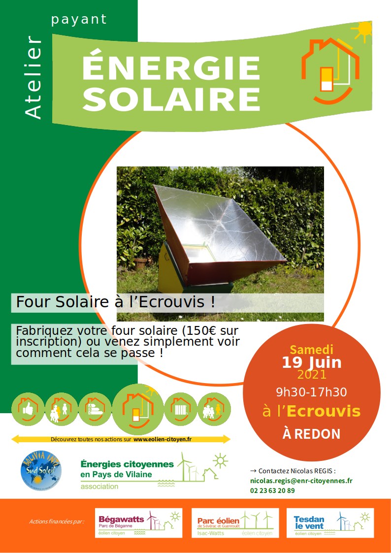 Construction de four solaire