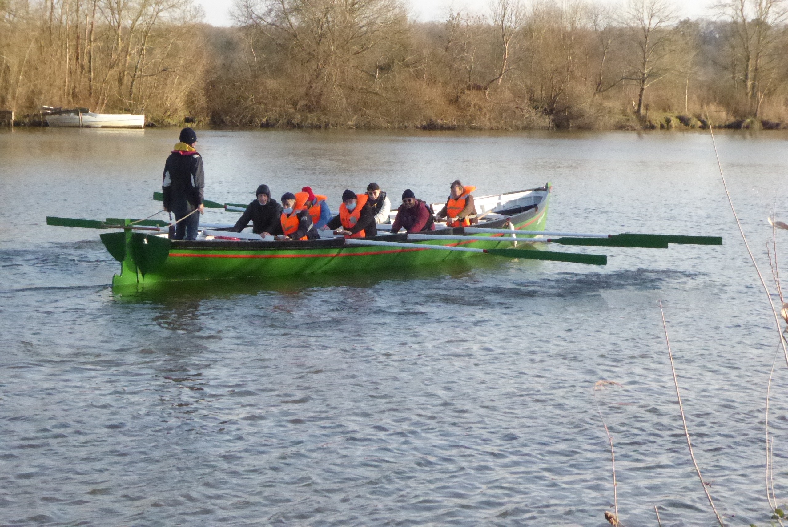 Sorties à l'aviron sur la Vilaine