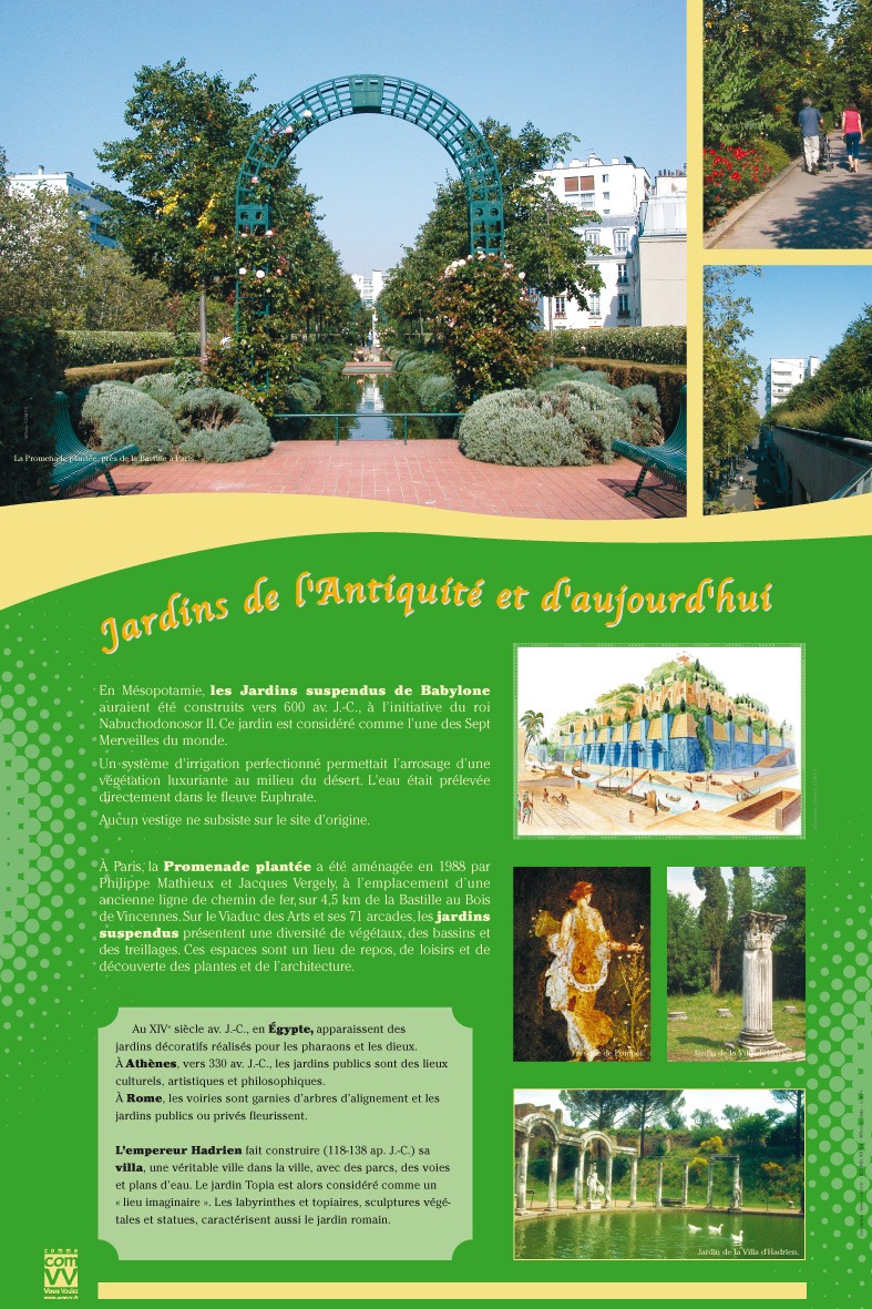 Exposition "jardins et espaces verts"