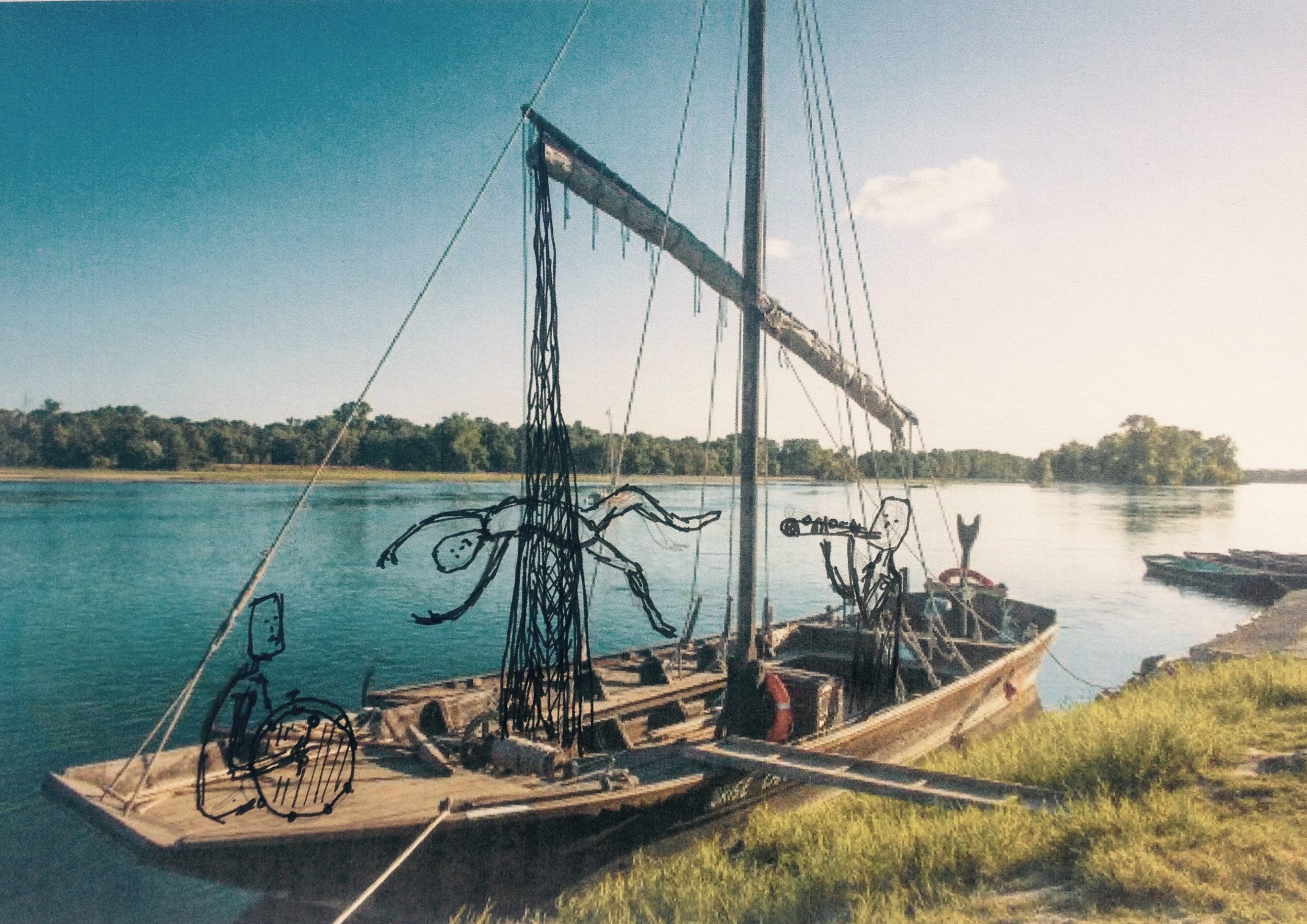 Spectacle sur le bateau