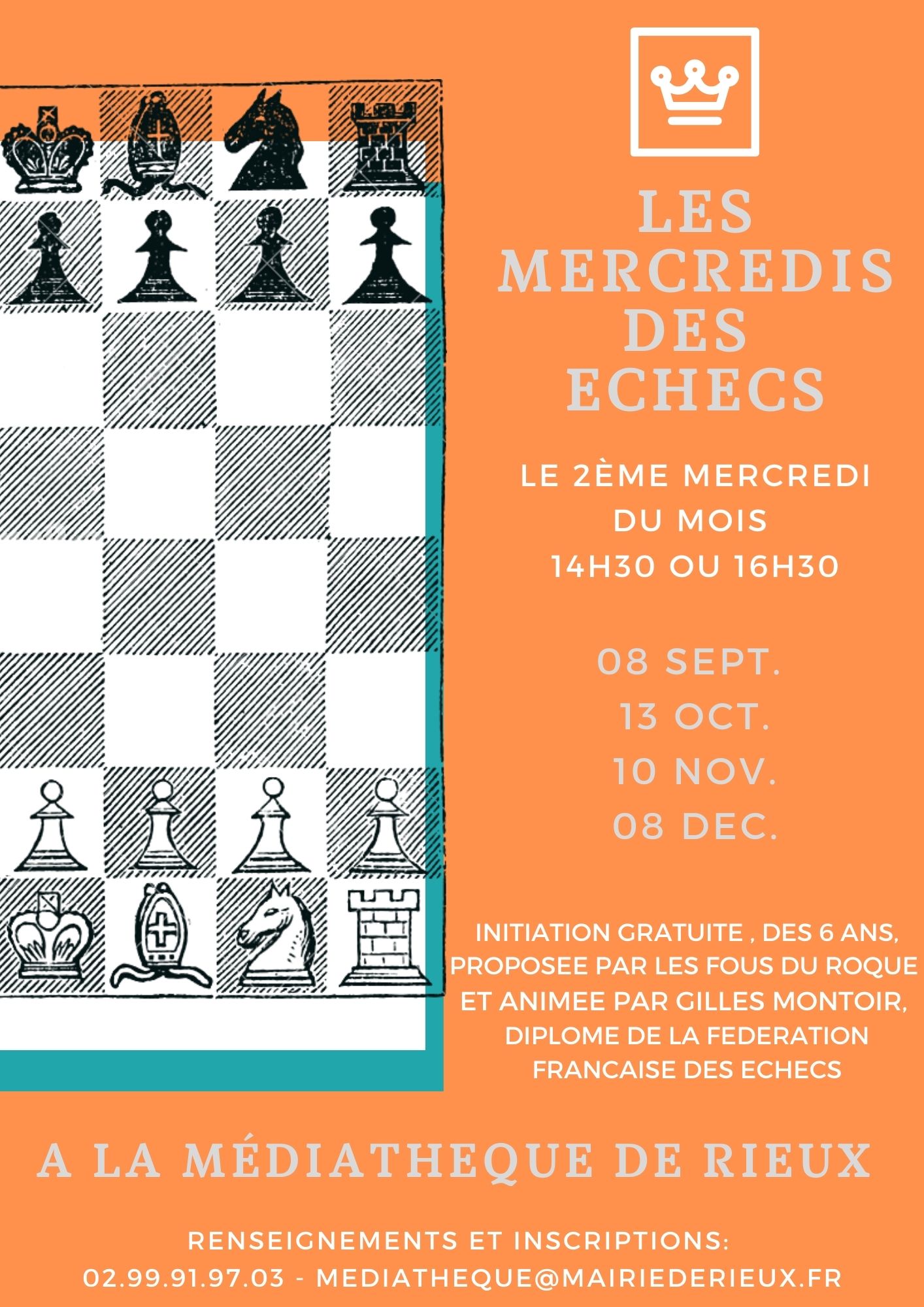 Les mercredis des échecs !