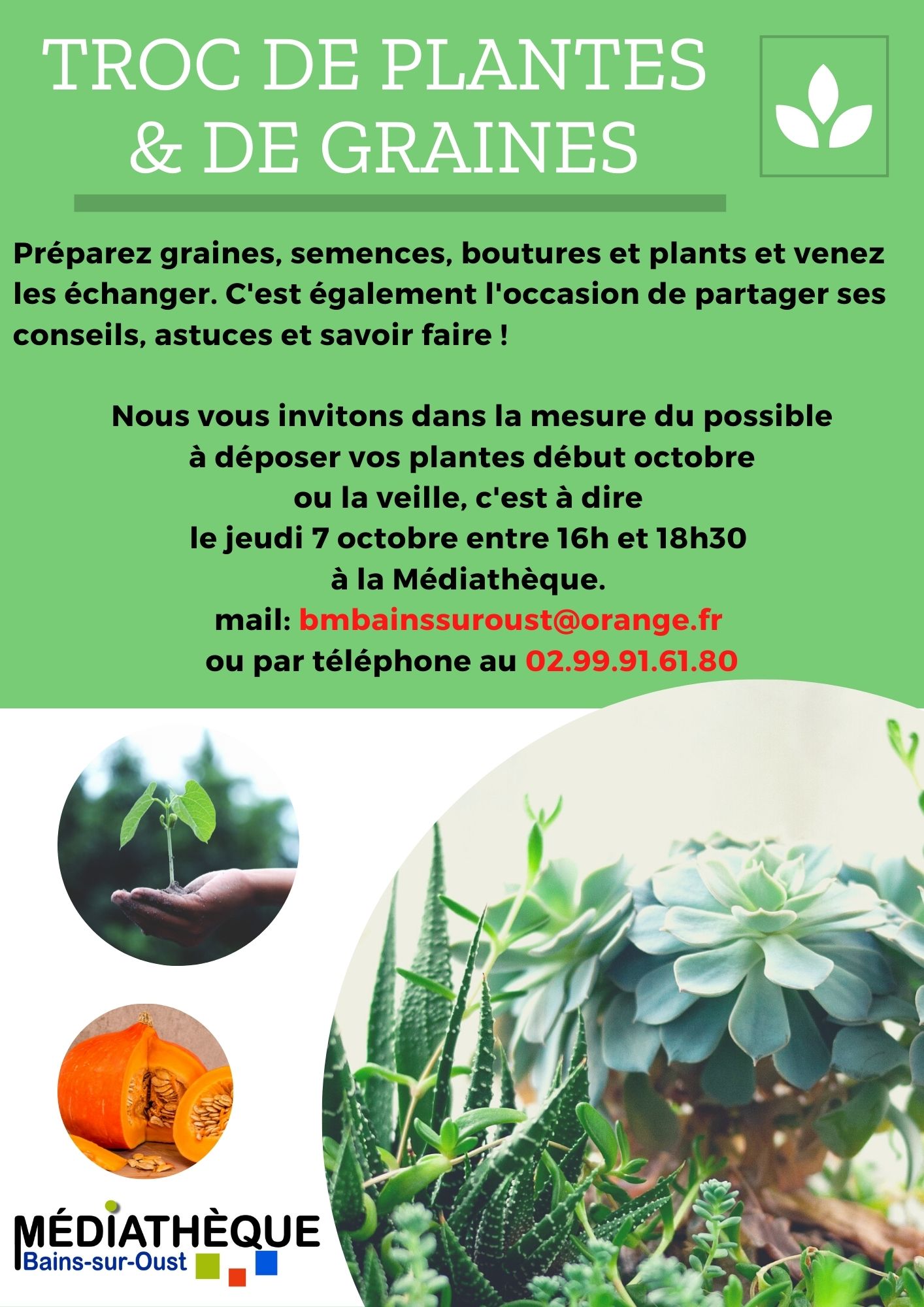 Troc plantes et graines
