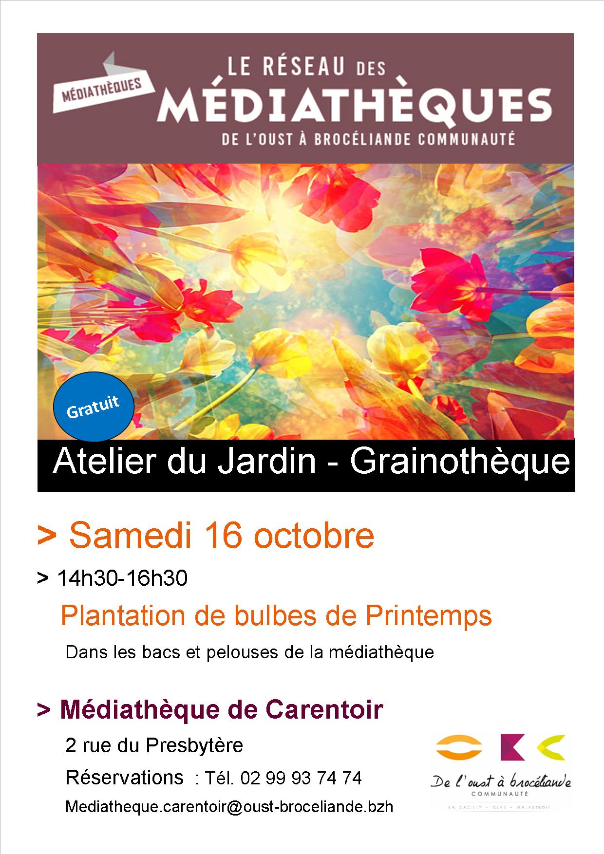 Atelier du jardin - Grainothèque