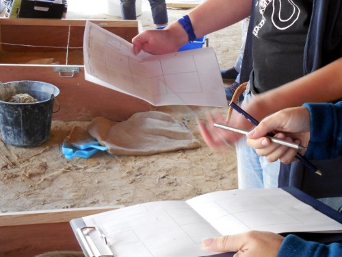 Atelier fouilles archéologiques