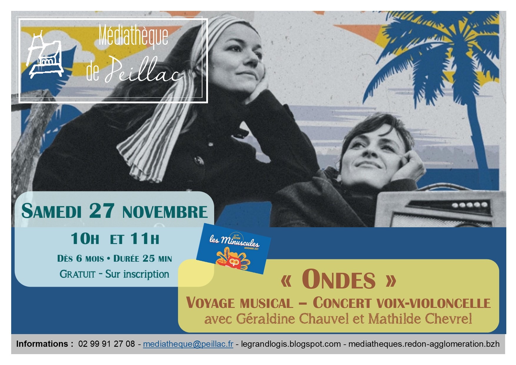 Voyage musical - Concert voix-violoncelle