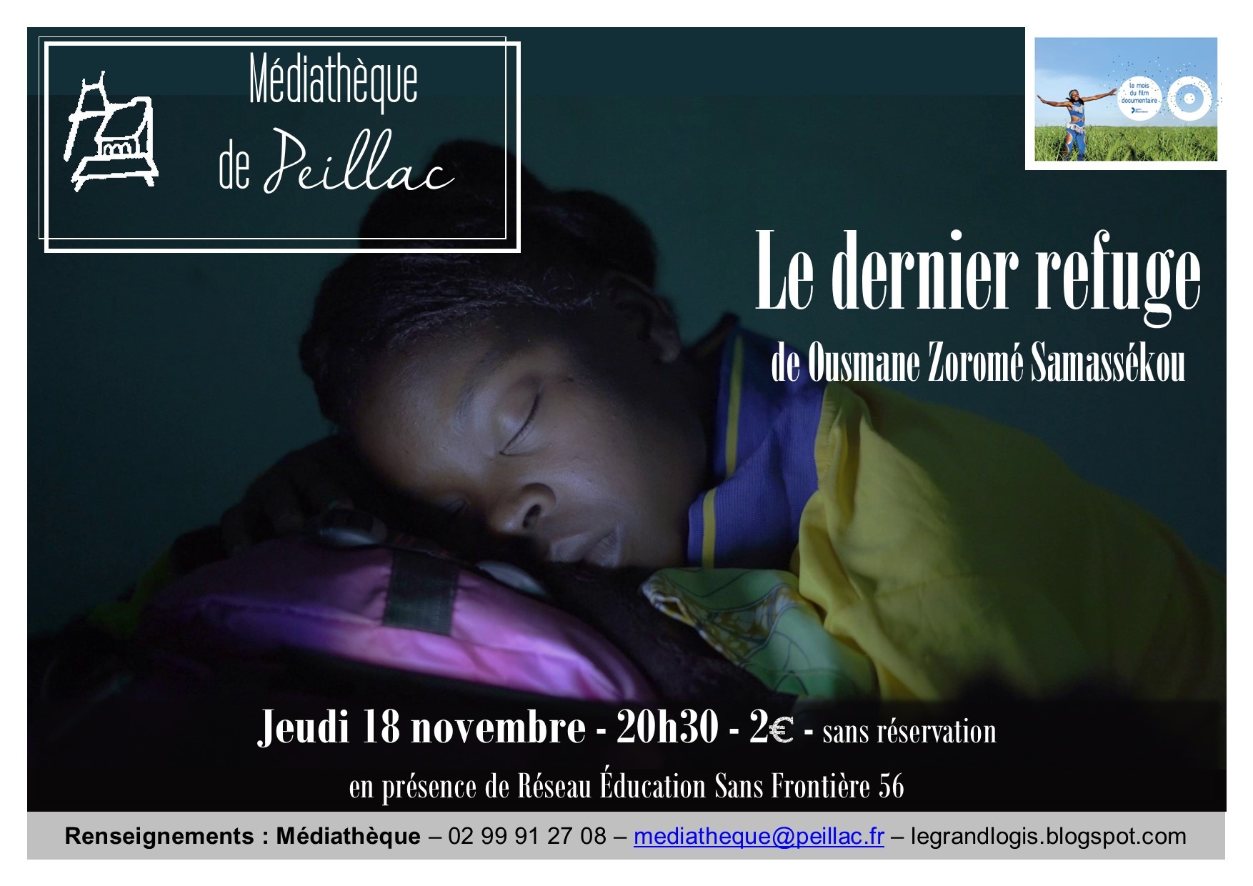 Mois du film documentaire : "Le dernier refuge"