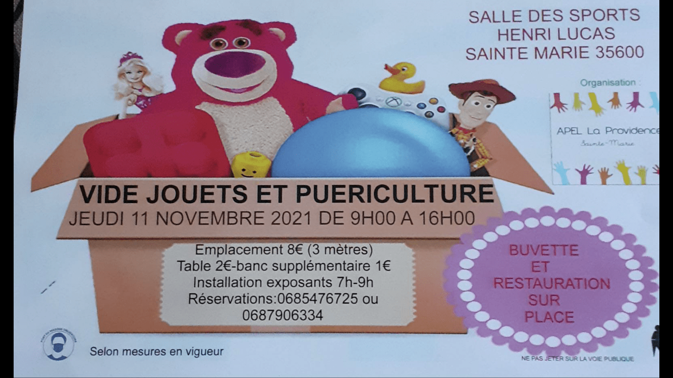 Vide jouet et puériculture