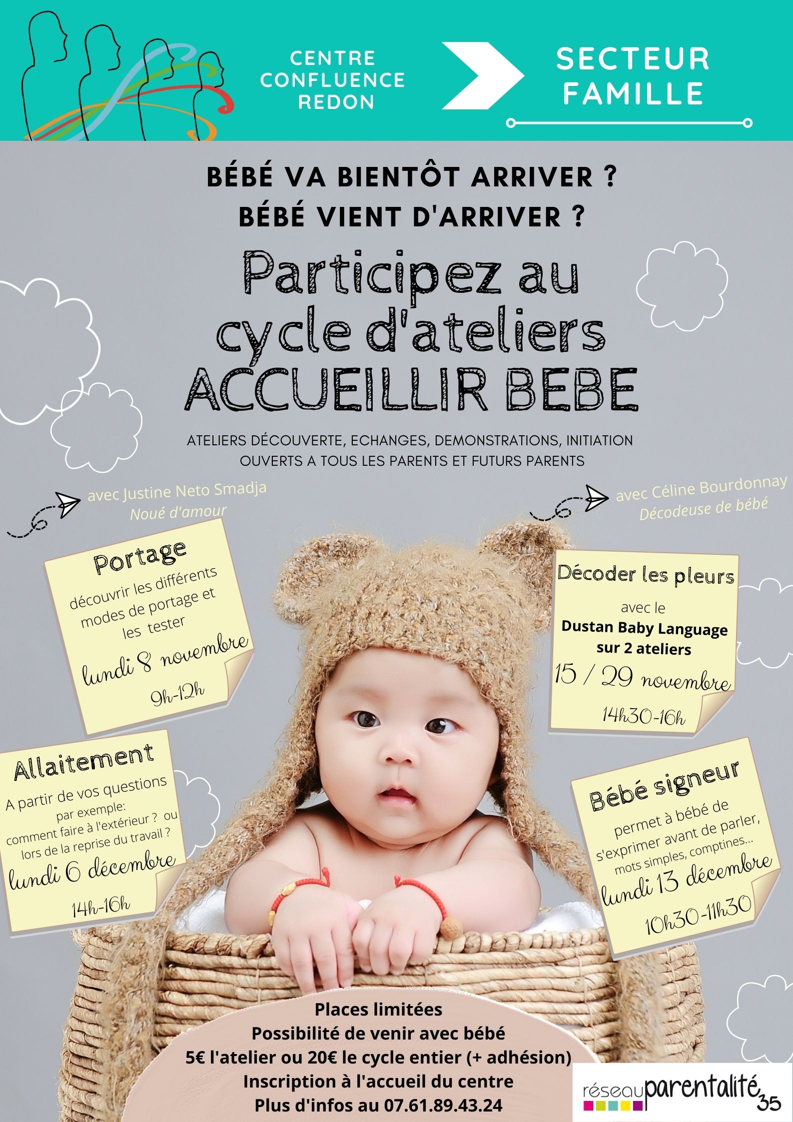 Ateliers Accueillir bébé