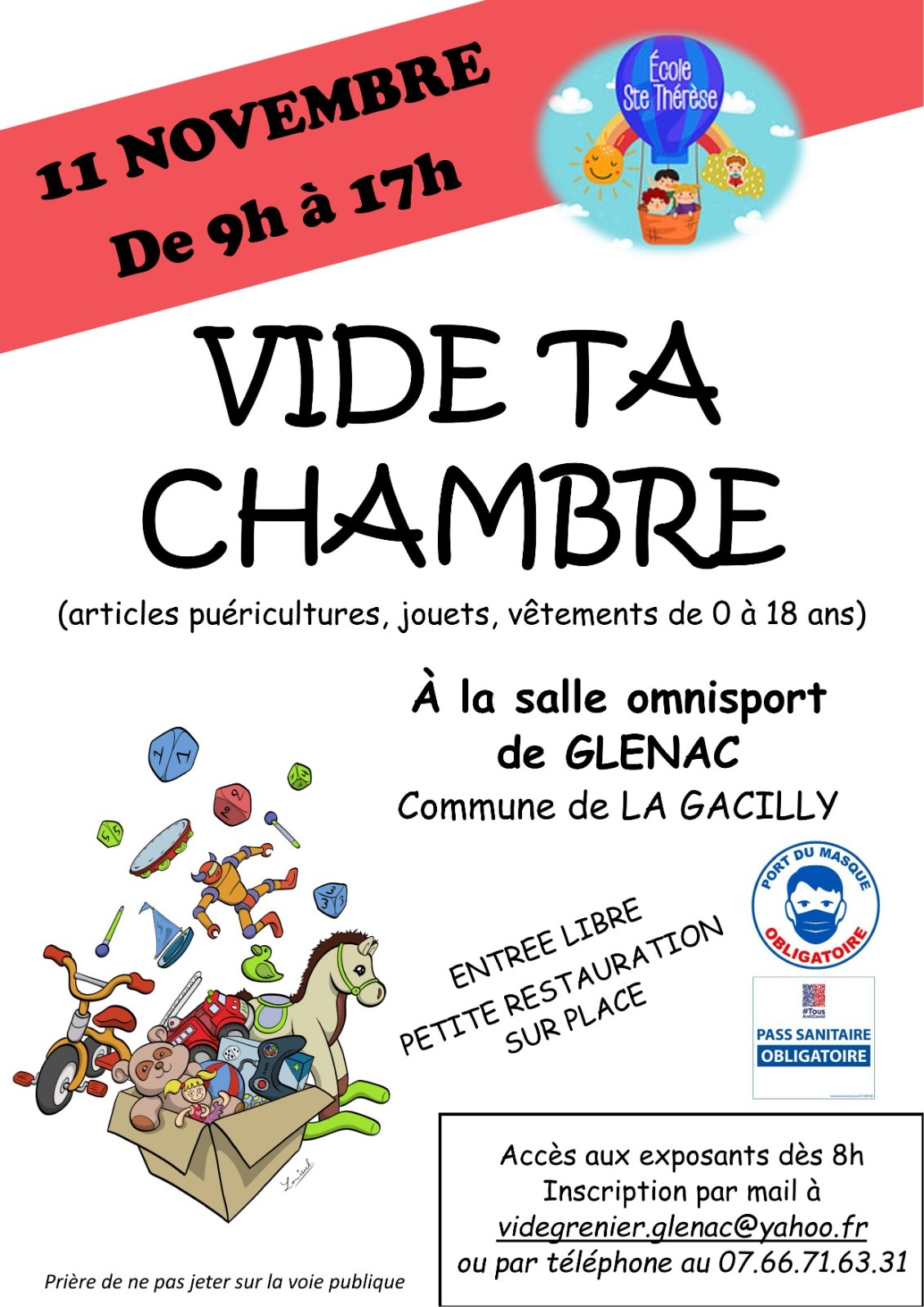 Vide ta chambre