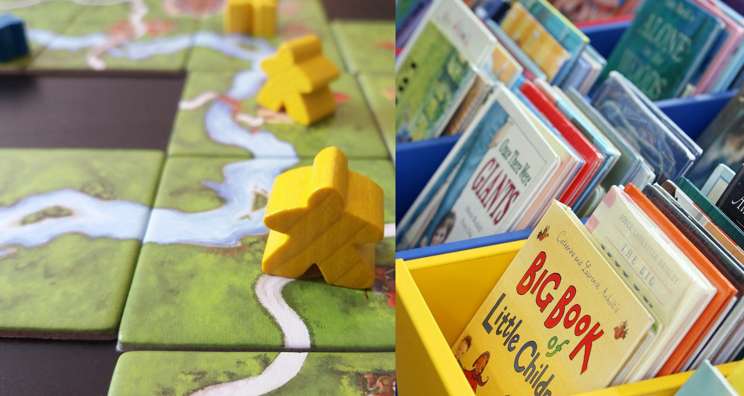 Jeux et histoires à la médiathèque