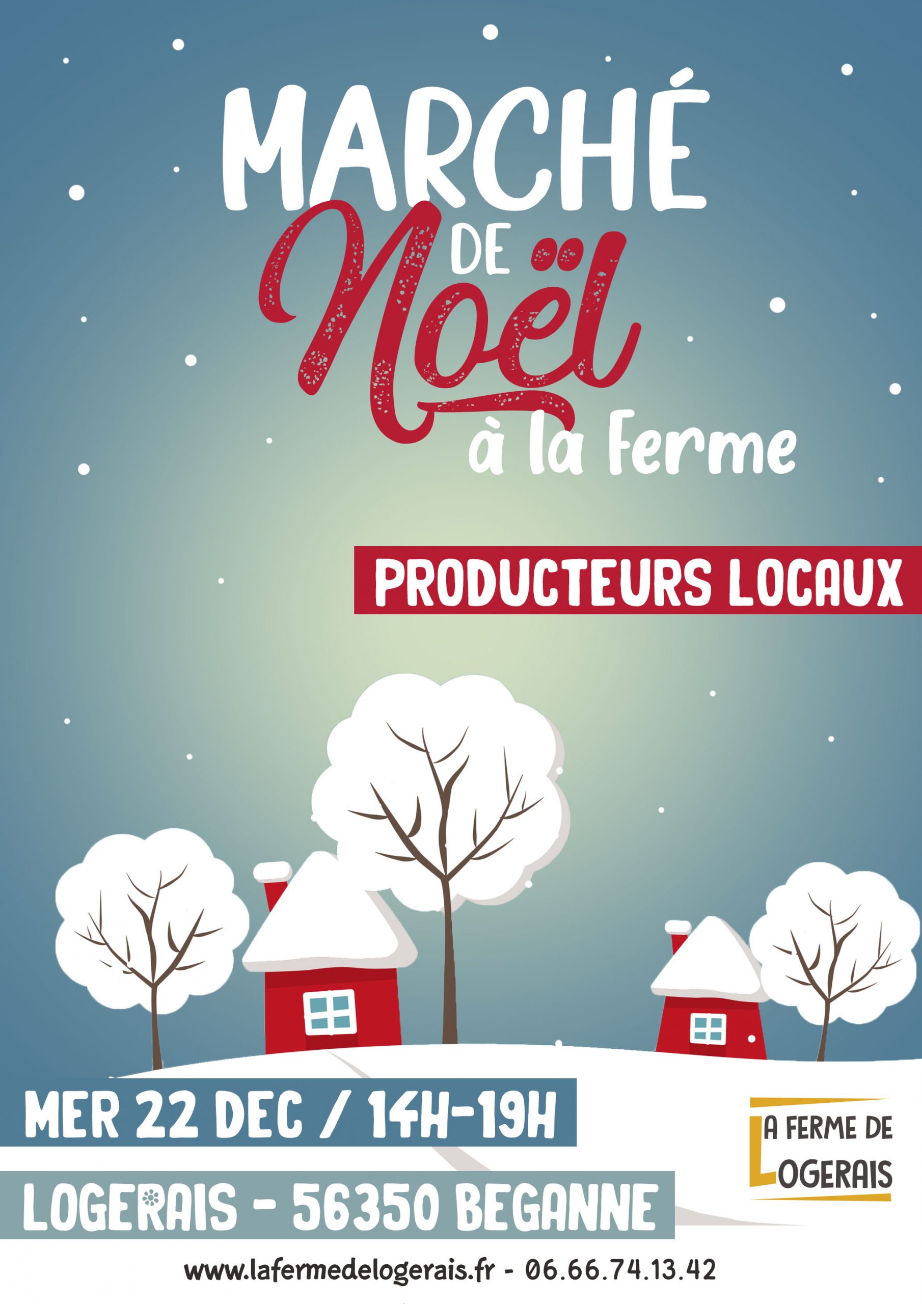 Marché de Noël à la ferme