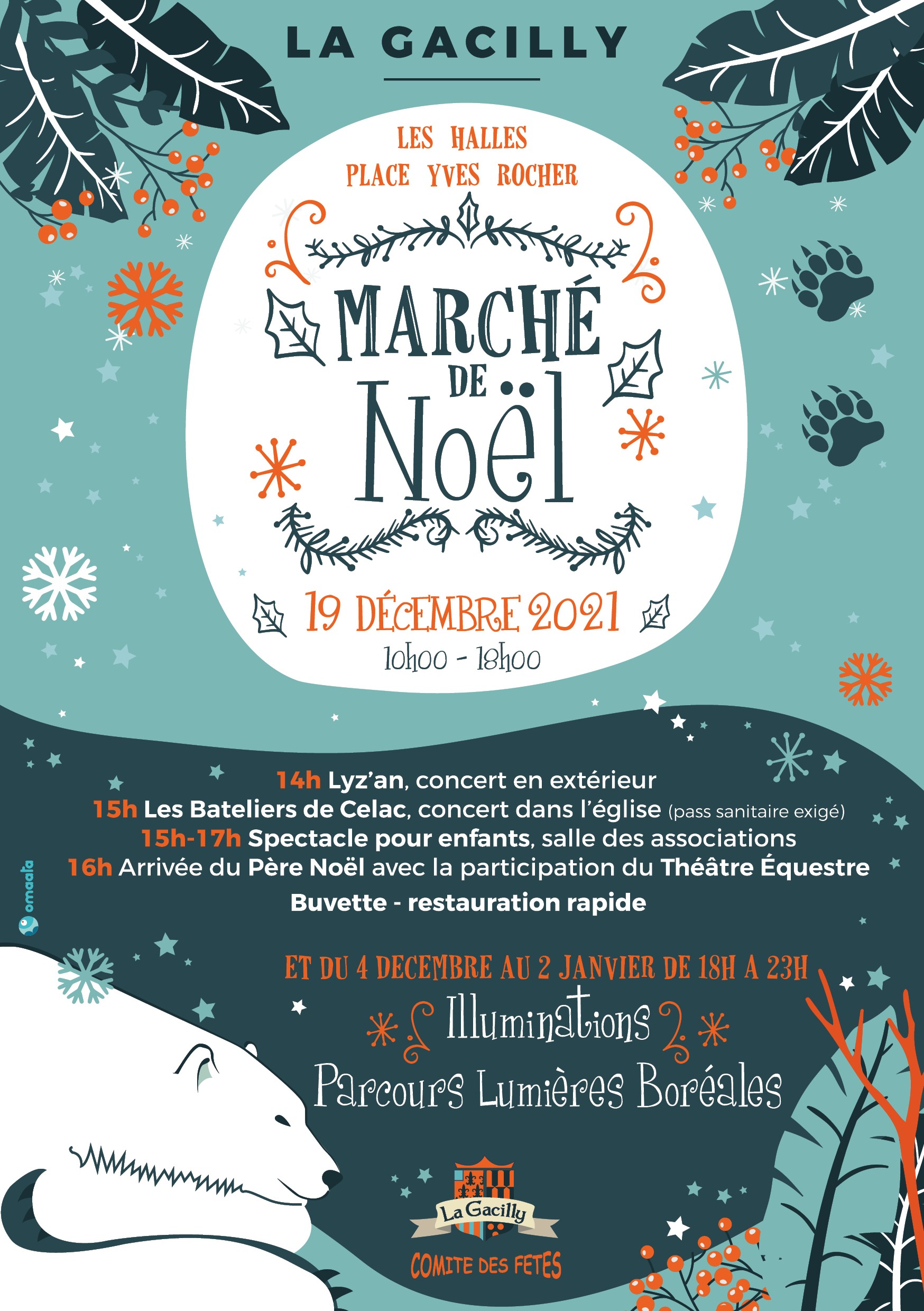 MARCHE DE NOEL ET ANIMATIONS POUR ENFANTS