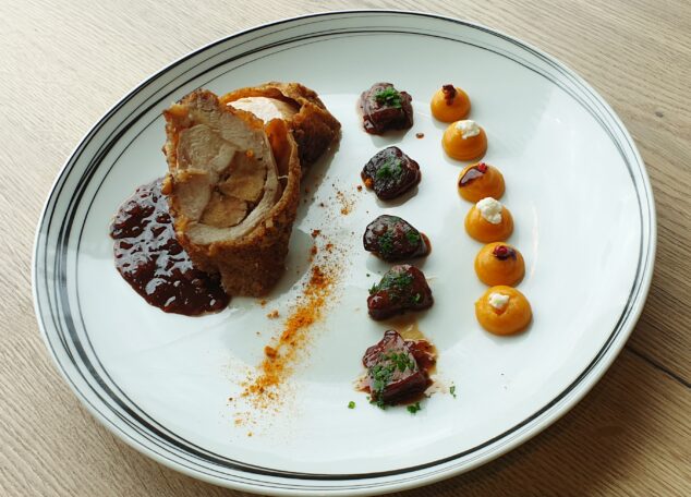 filet de poulet farci