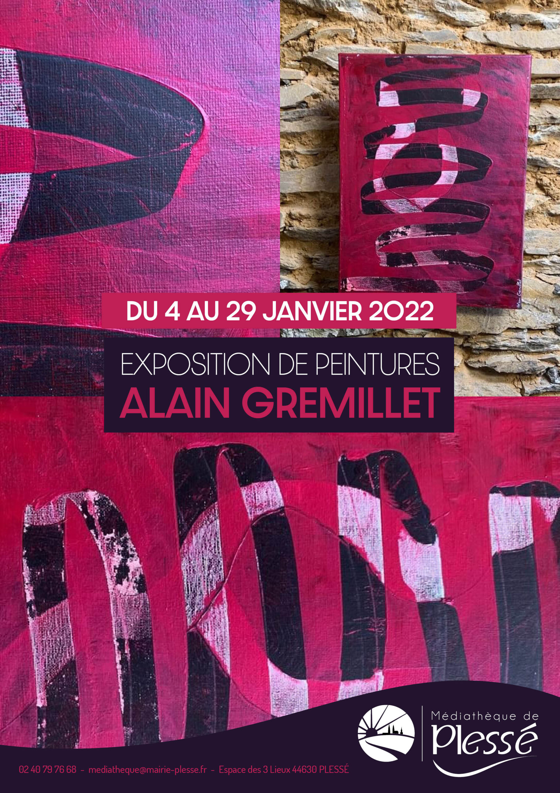 Expo tableaux d'Alain Gremillet