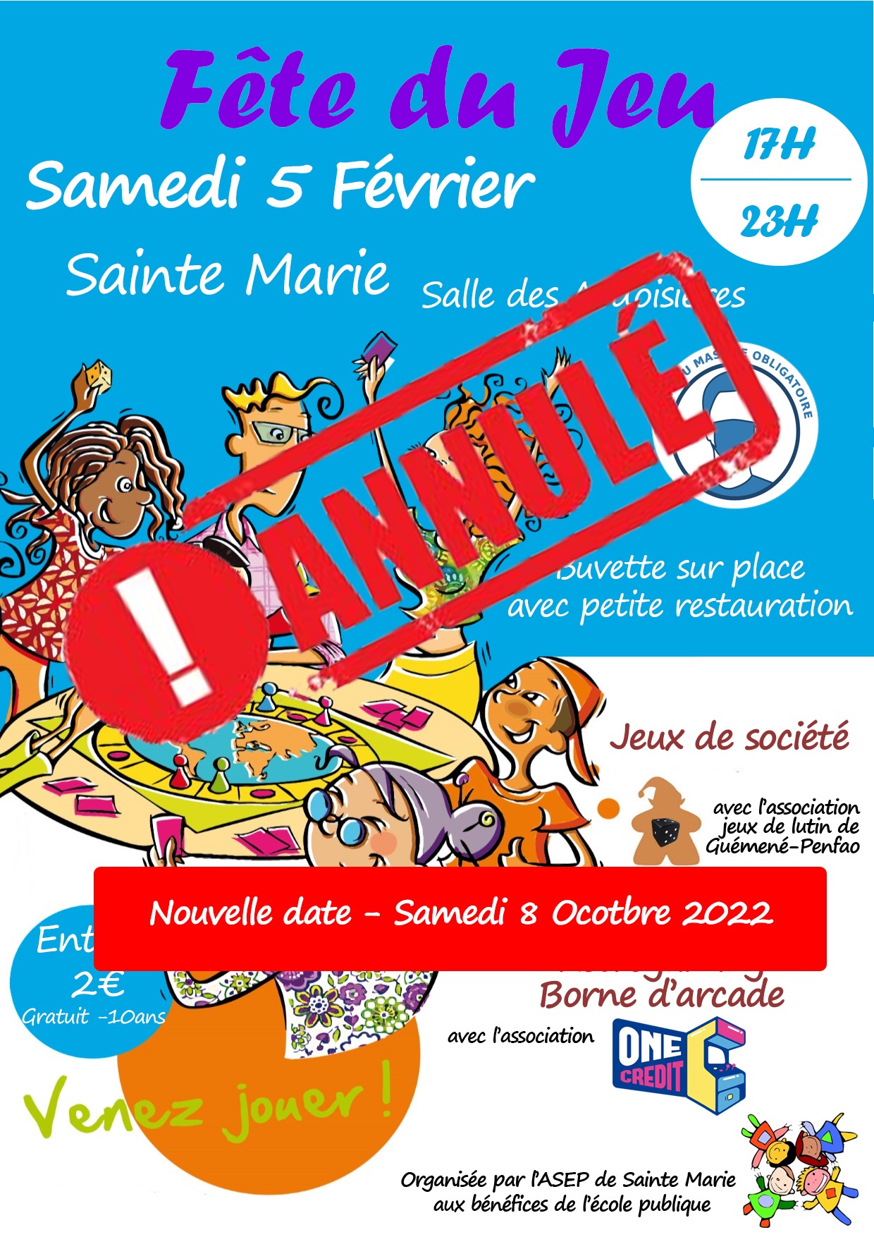 Fête du Jeu - Reporté