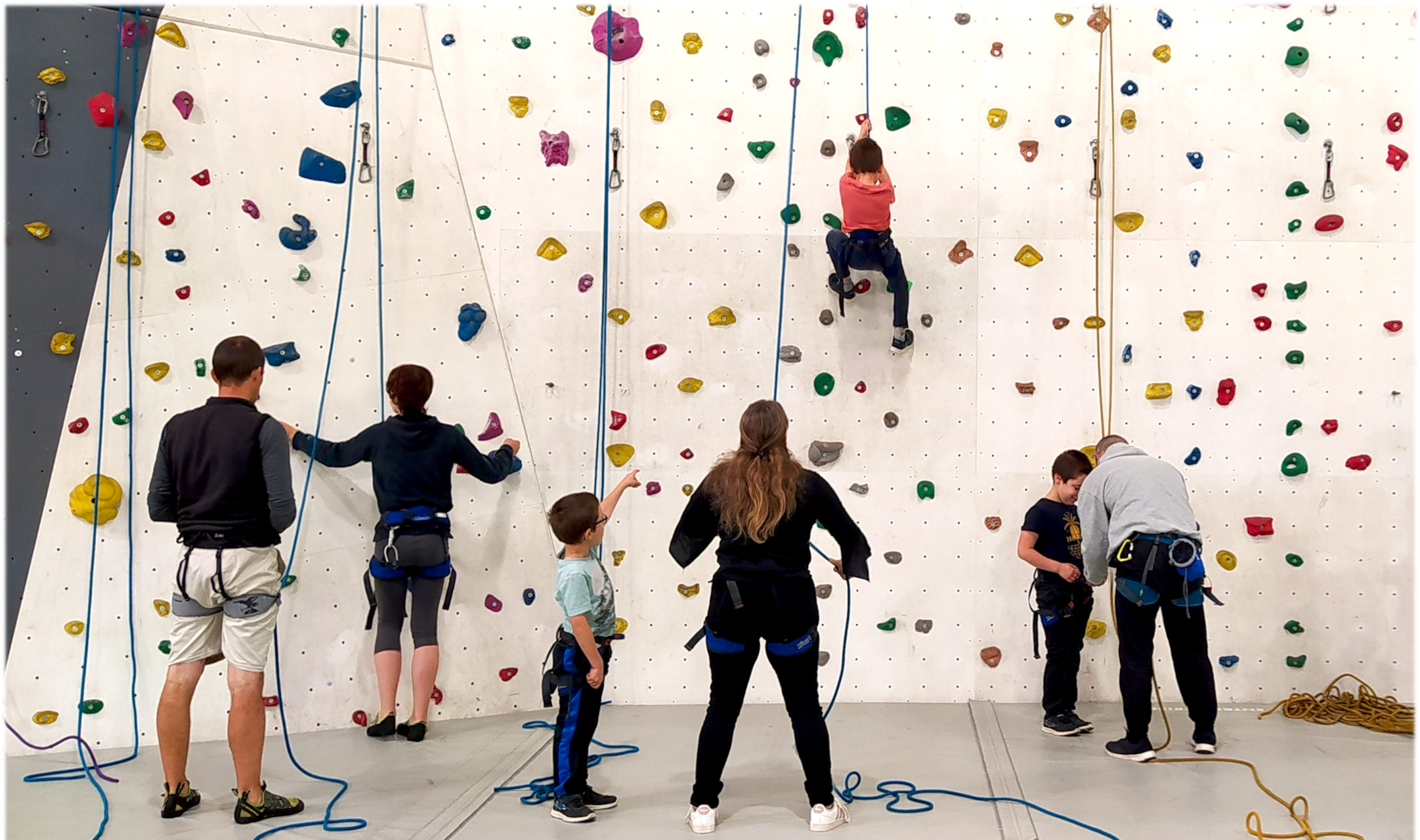 Escalade En Famille