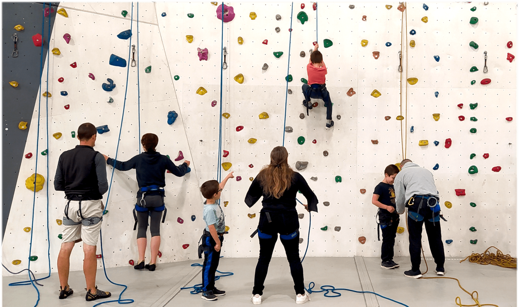 Escalade En Famille