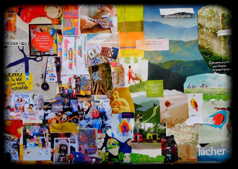 Atelier de Journal Créatif adulte "Rêver son année en couleurs!"