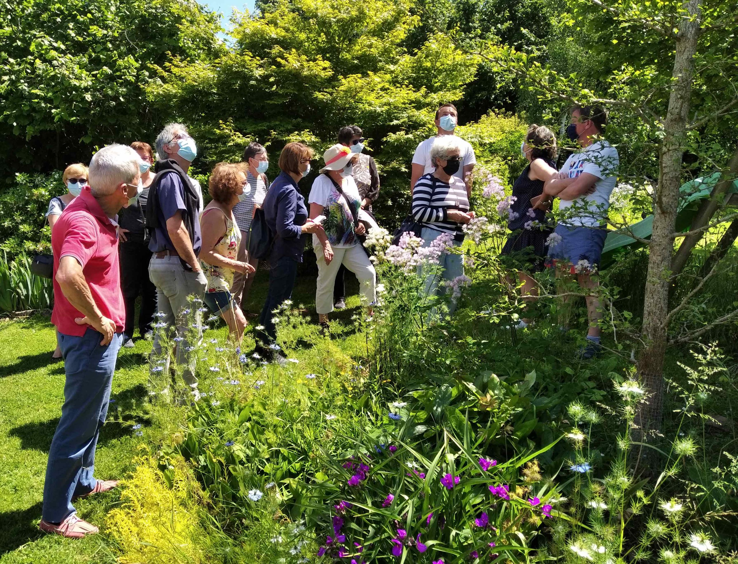 Visite du petit jardin exotique
