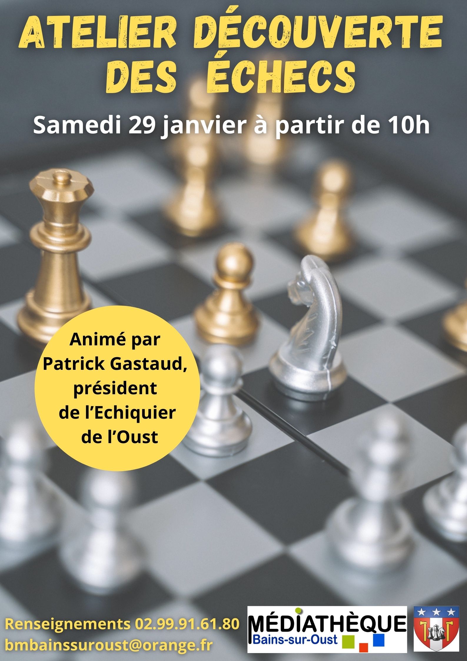 Atelier découverte des échecs