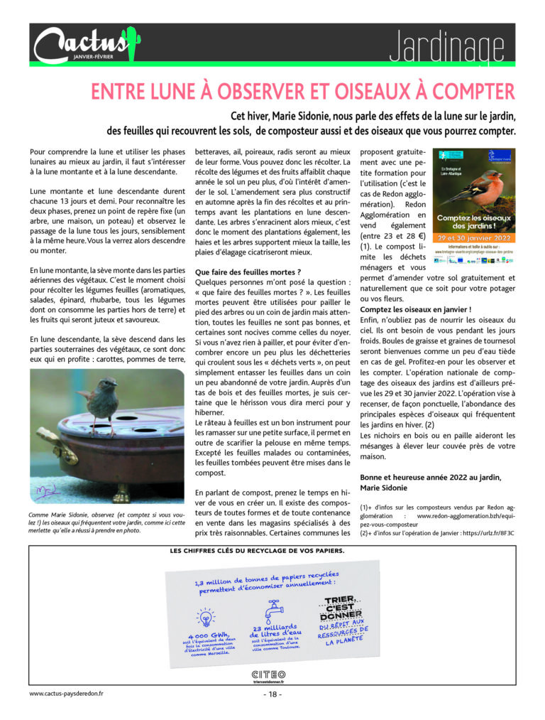 article 43 jardinage