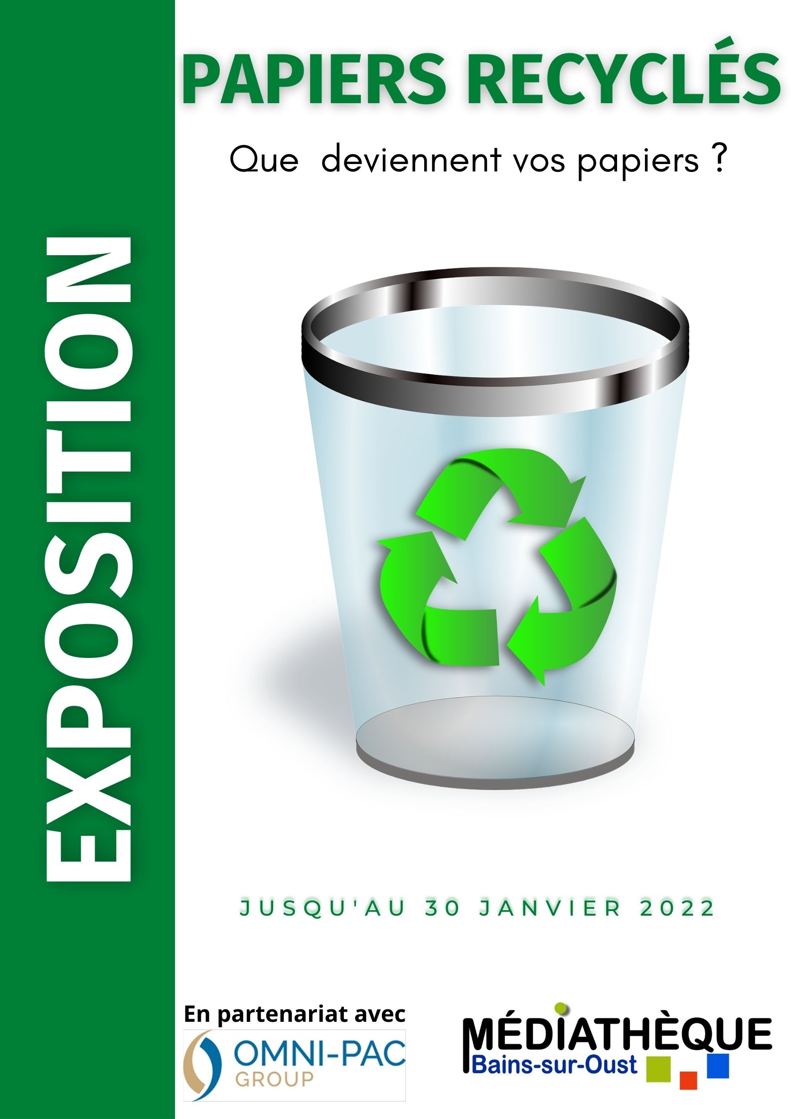 Exposition : Papiers recyclés