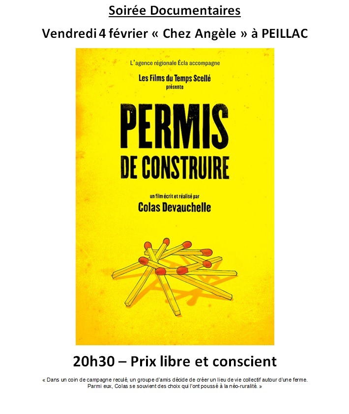 Soirée Documentaires Chez Angèle Peillac