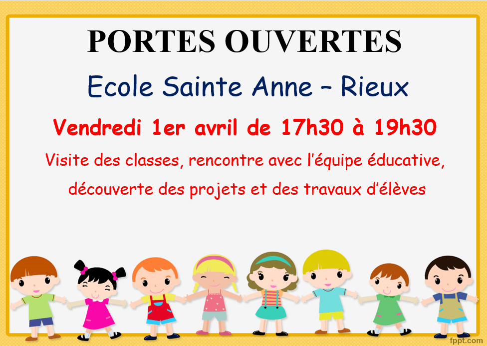 Porte ouverte école