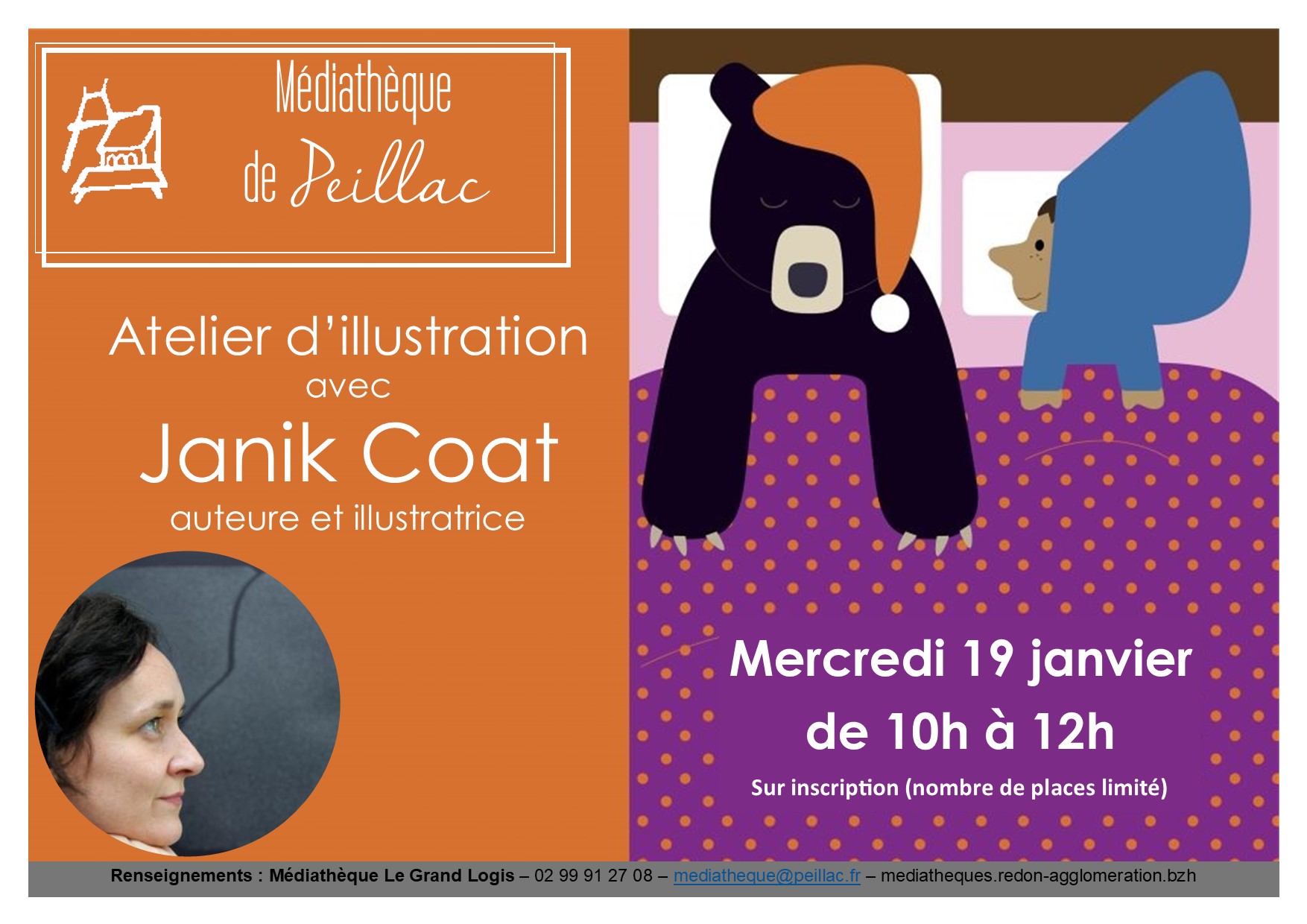 Atelier d’illustration avec Janik Coat