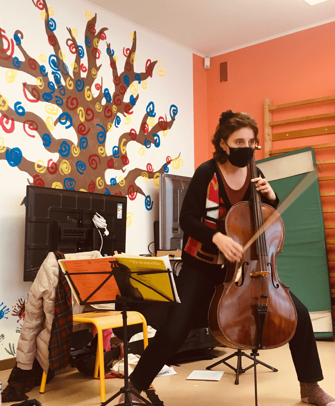 Atelier musique en chantier