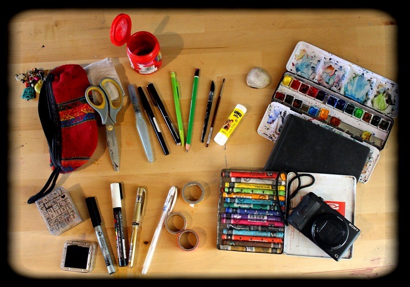 Atelier "Crée ton carnet de voyage"