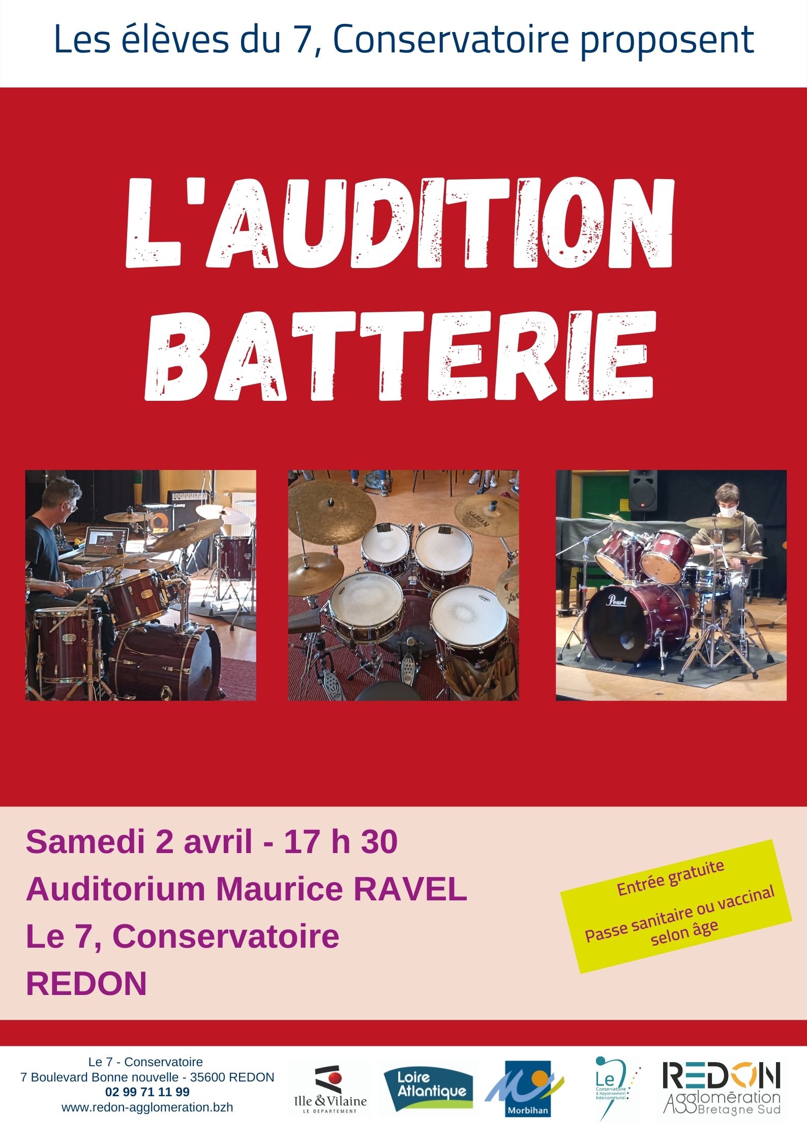 Audition batterie