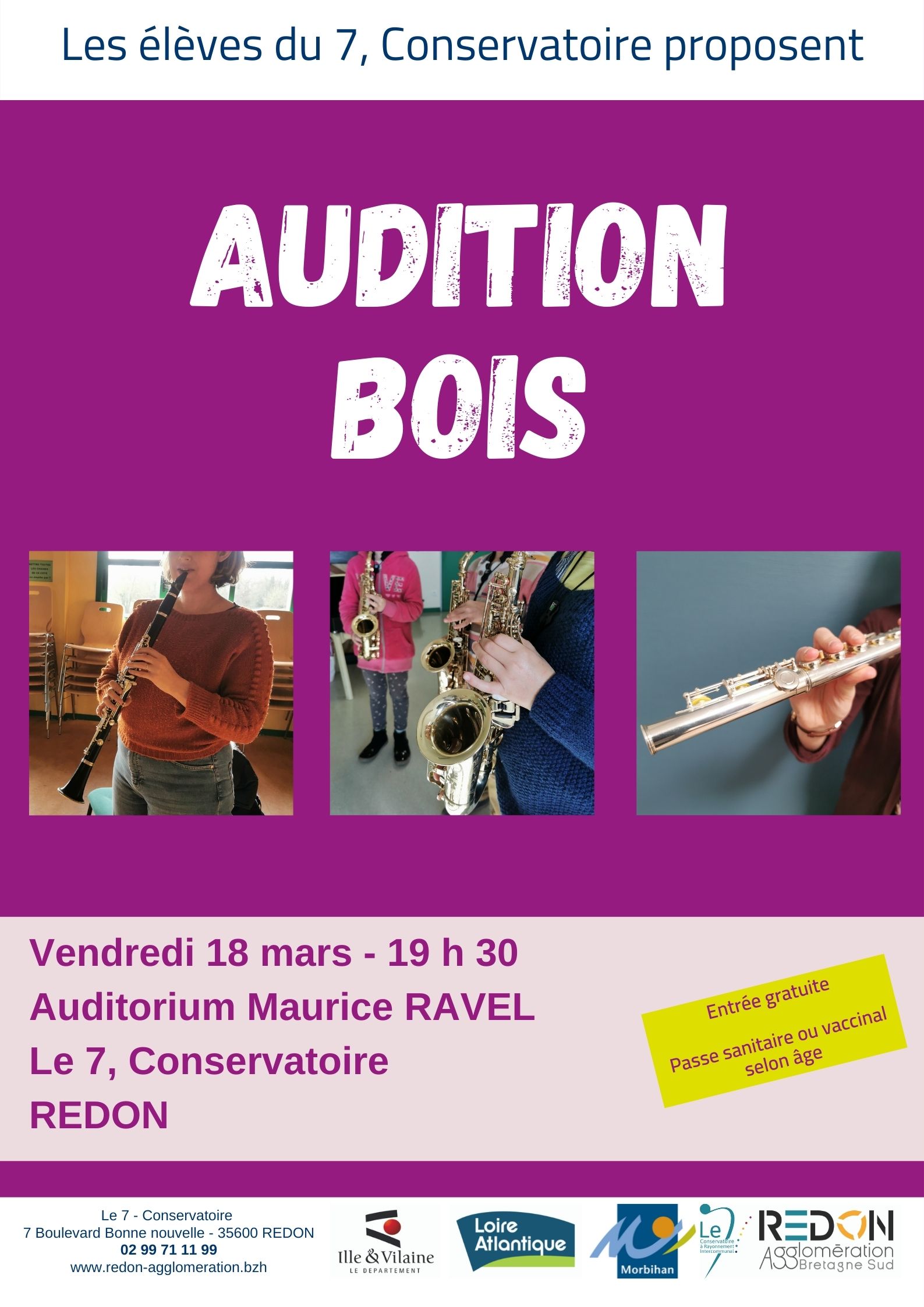 Audition bois
