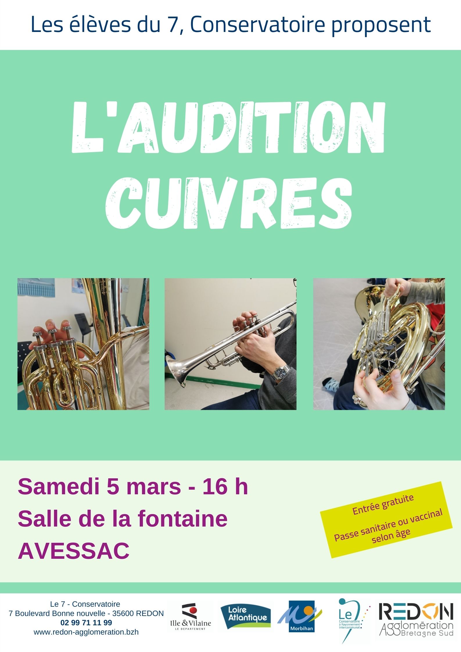 Audition cuivres