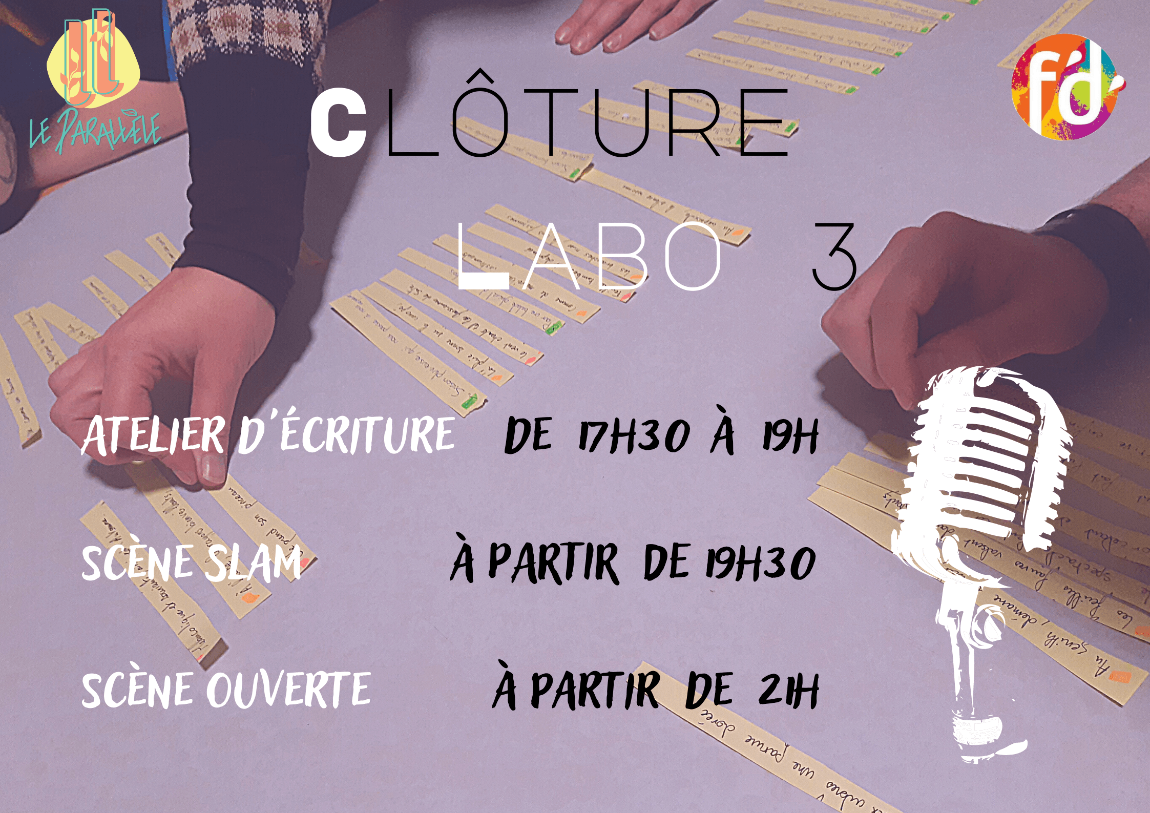 Soirée de clôture Labo 3