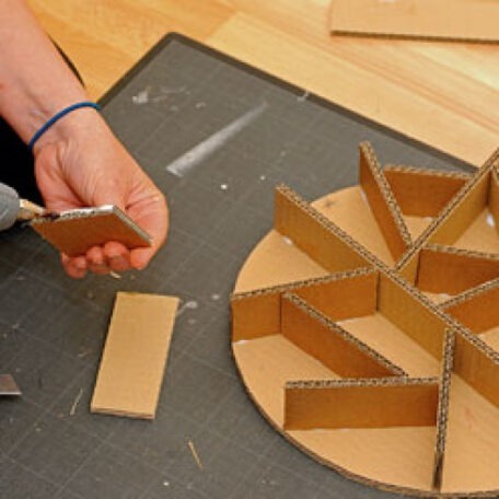 Atelier création en carton