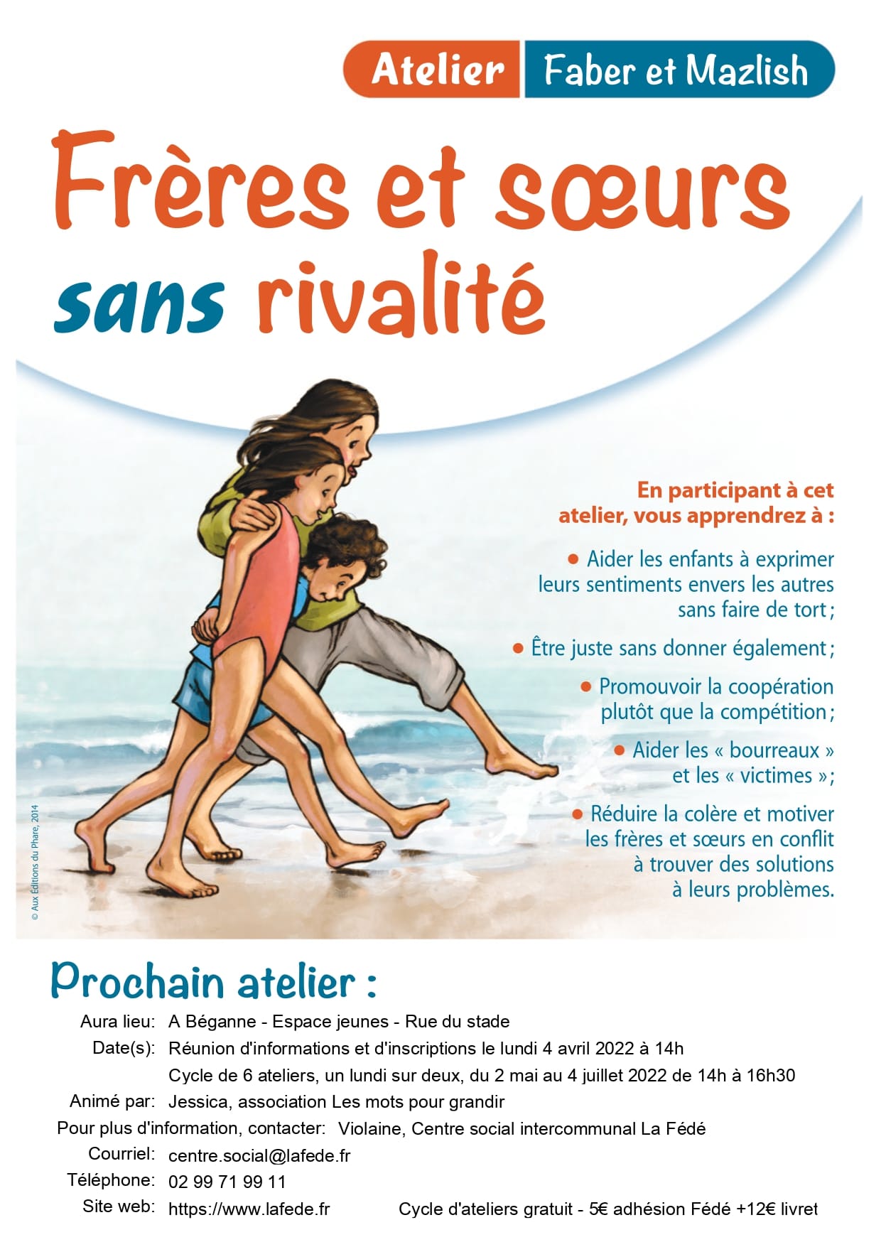 Atelier parentalité "Faber et Mazlish"
