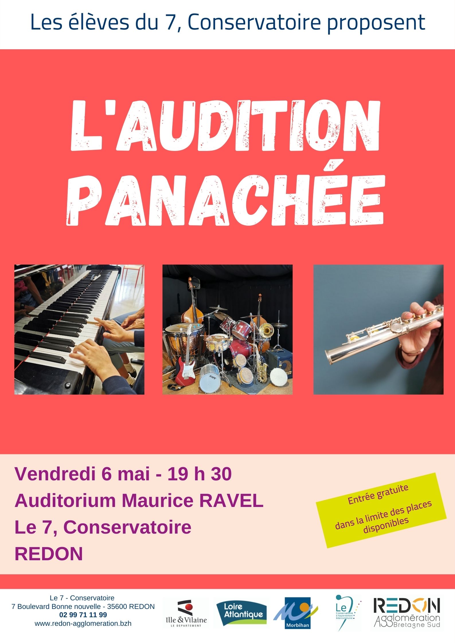 Audition panachée