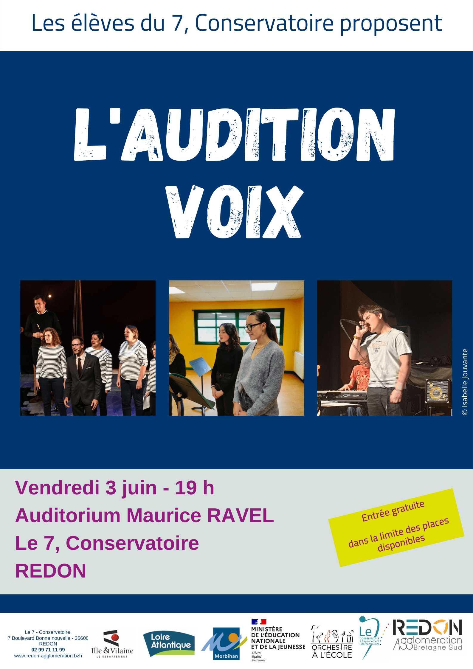 Audition voix
